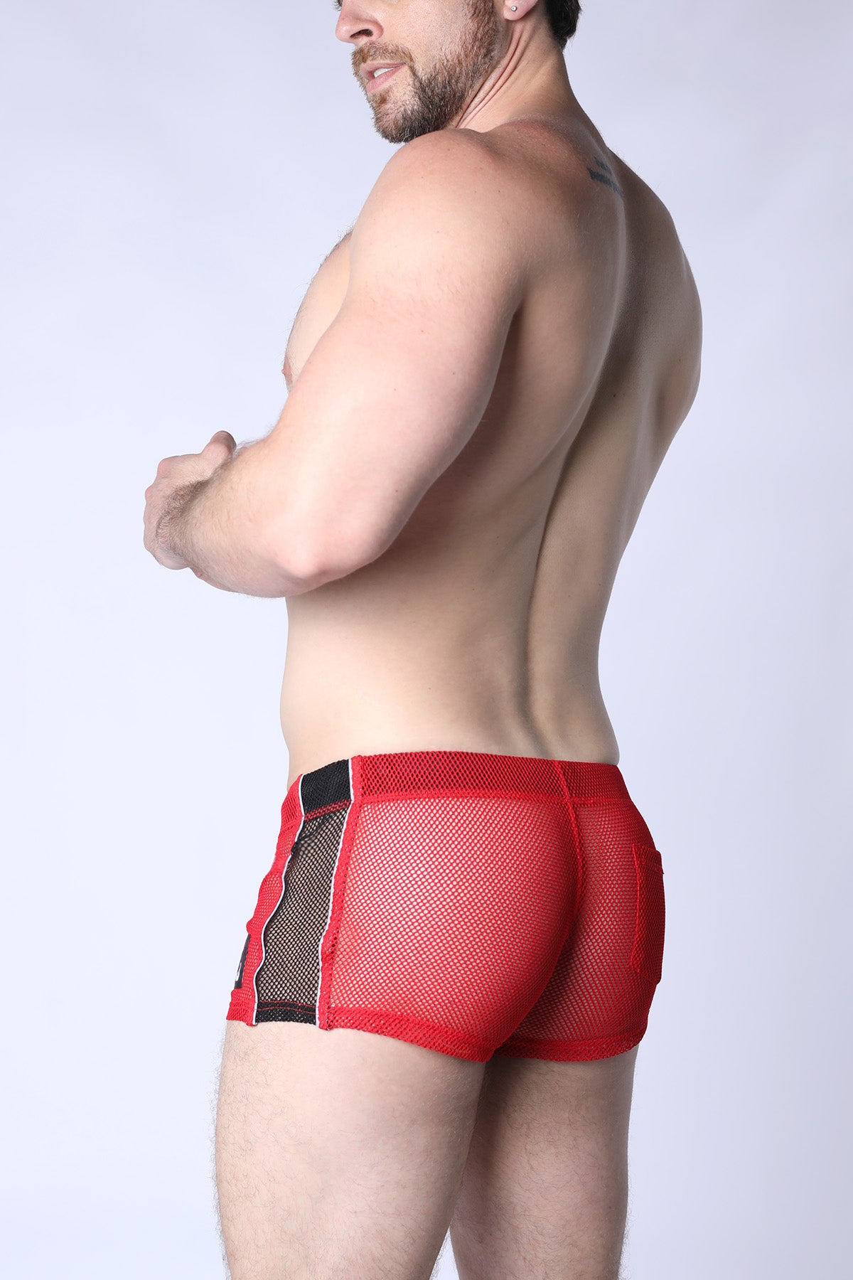 Chain Reaction Mesh Jock Short - TIMOTEO