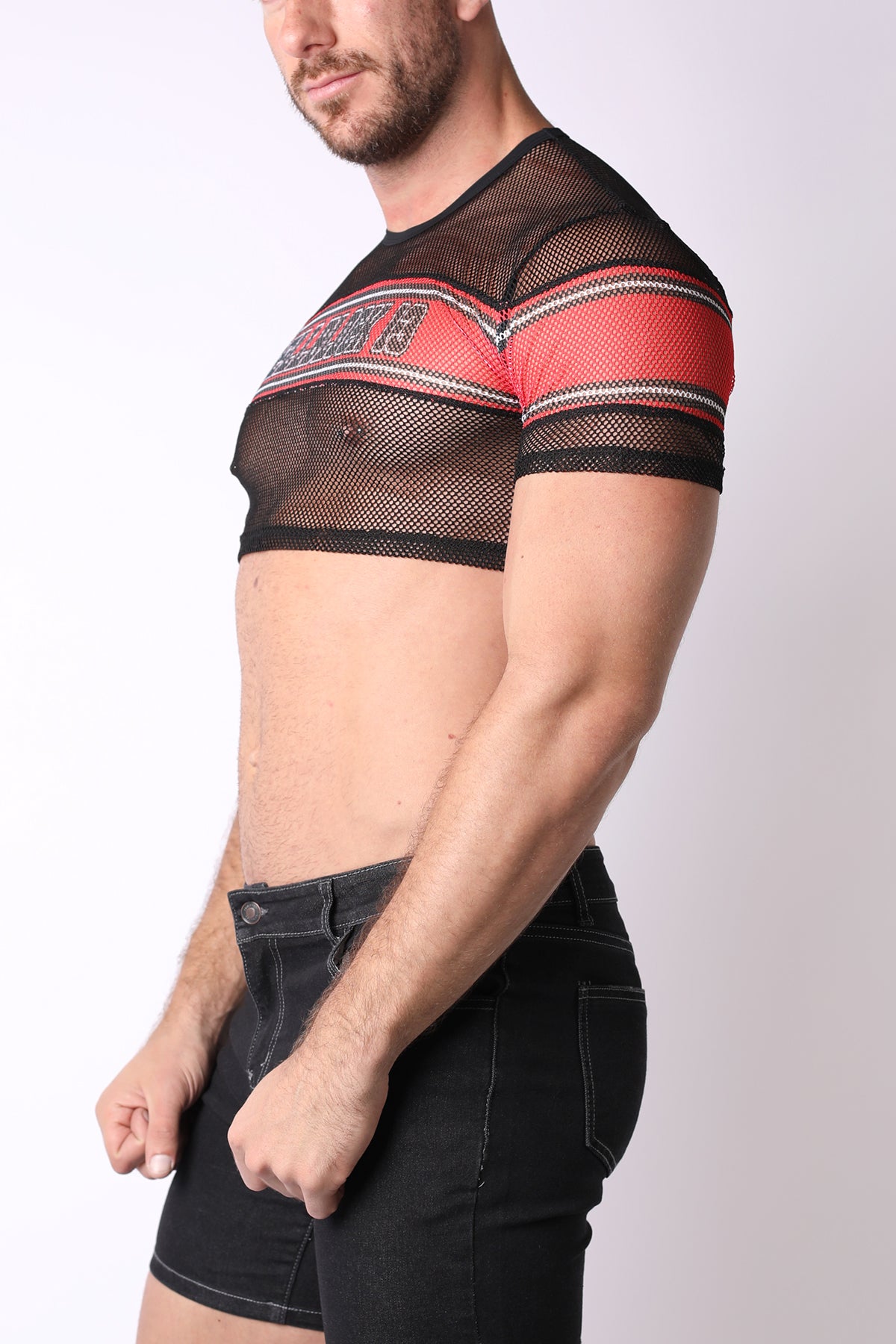 Challenger Mesh Crop Top - TIMOTEO