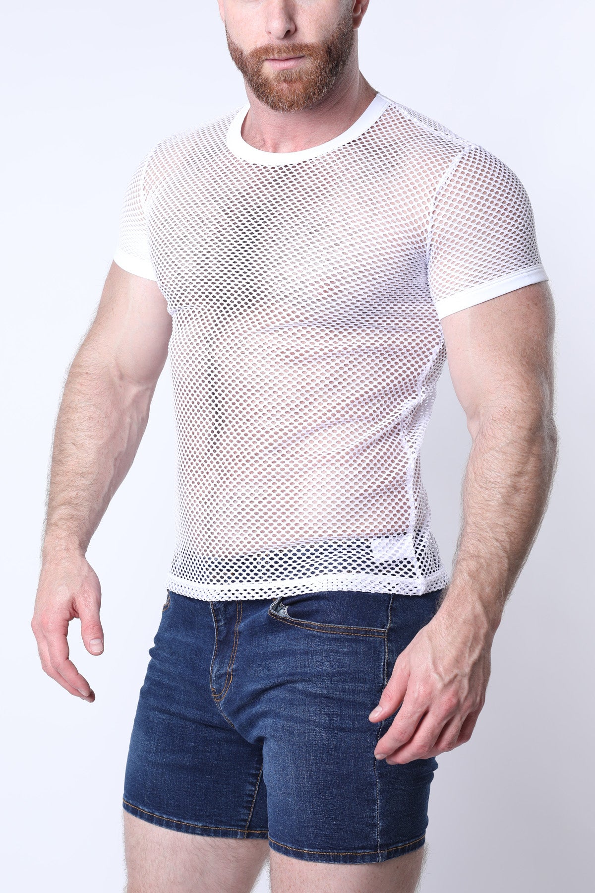 Santorini Mesh T-Shirt - TIMOTEO