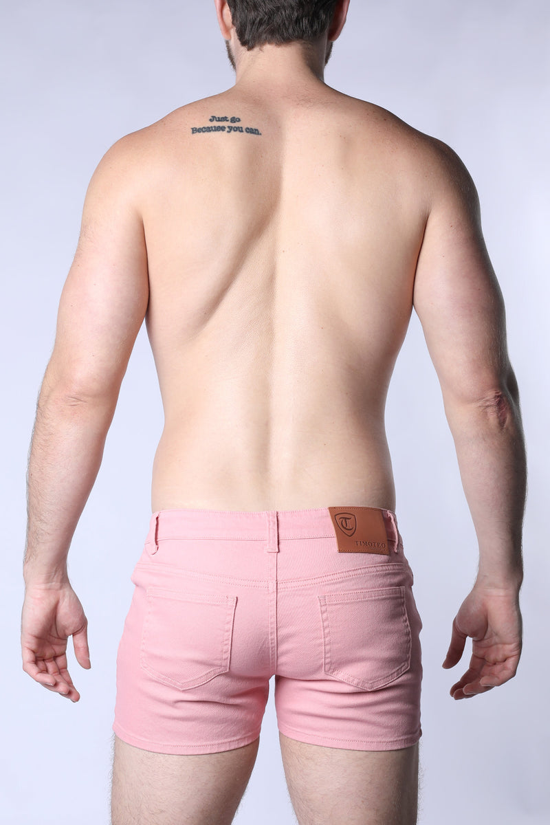 Amalfi Cotton Twill Stretch Short - TIMOTEO