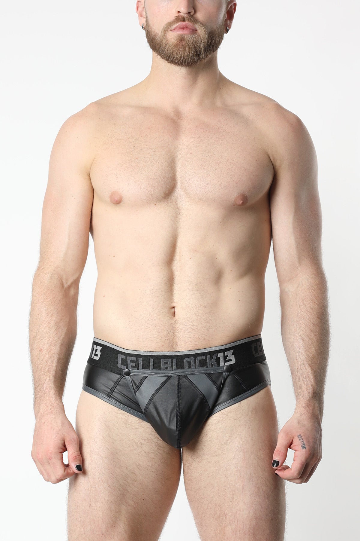 Anti-Chrome Snap Up Jock Brief