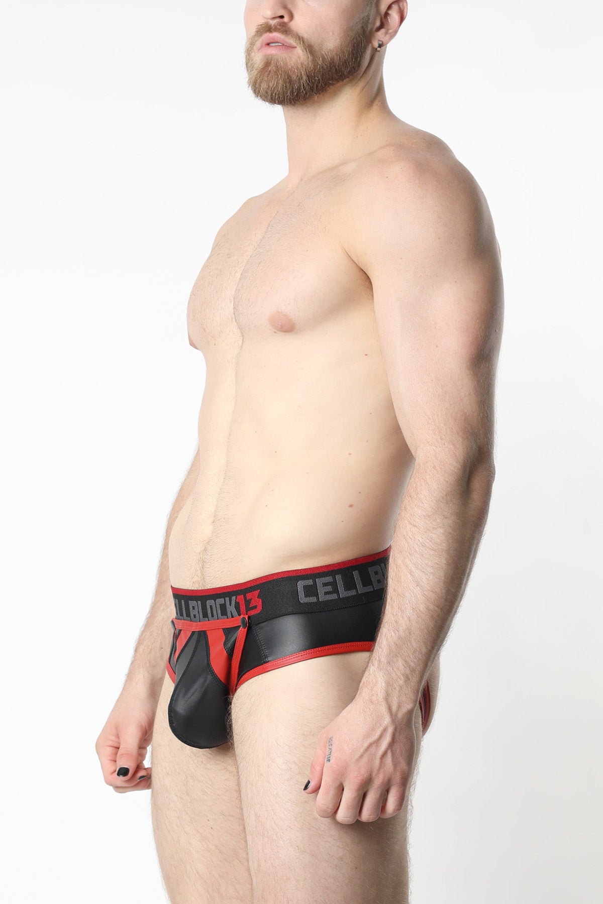 Anti-Chrome Snap Up Jock Brief