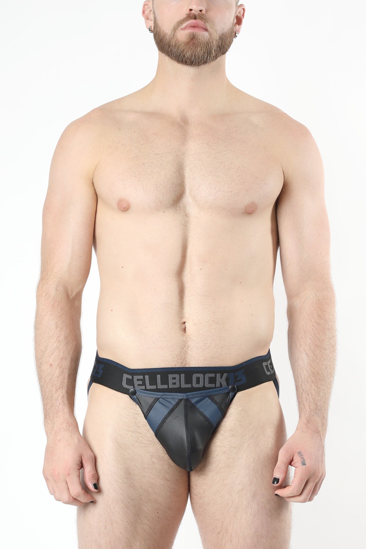 Anti-Chrome Snap Up Jockstrap