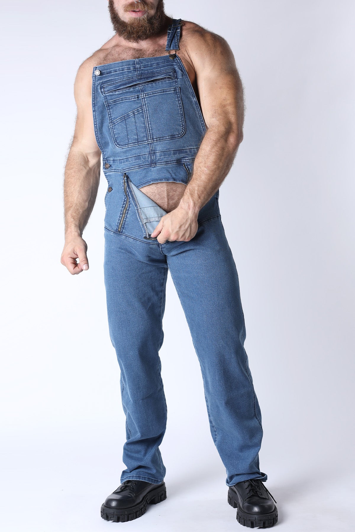 Axel Denim Overalls