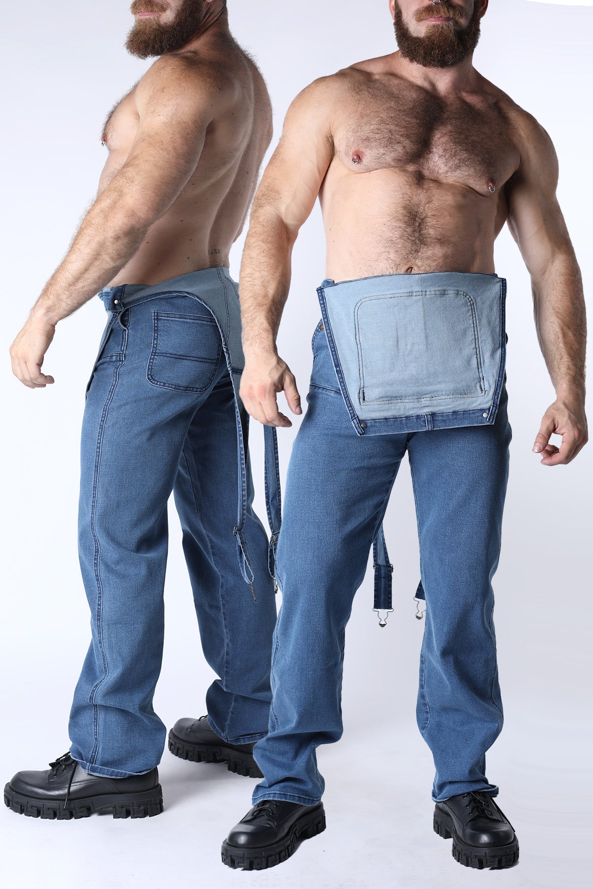 Axel Denim Overalls