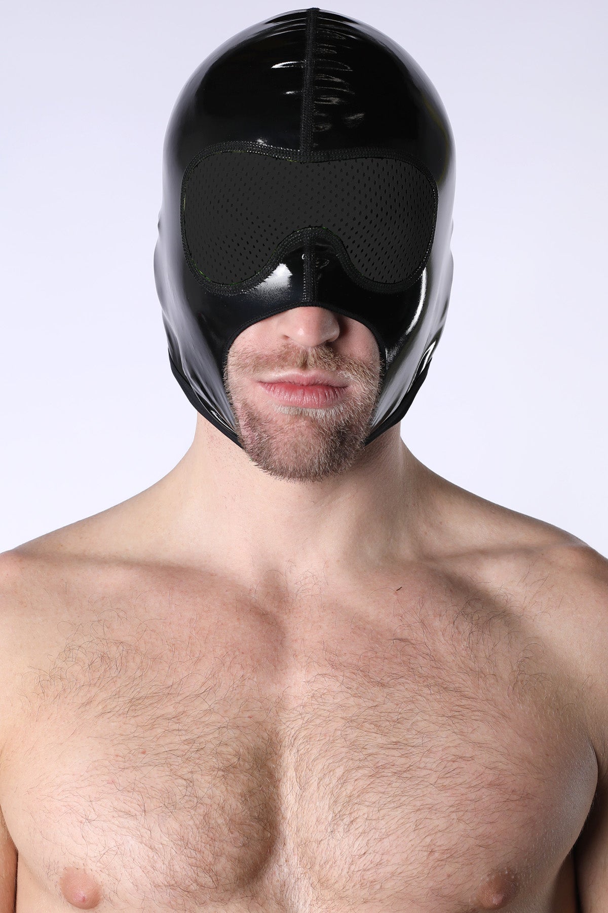 Black Chrome Mesh Eye Hood