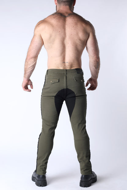 Brigade Twill Saddle Zipper Pant