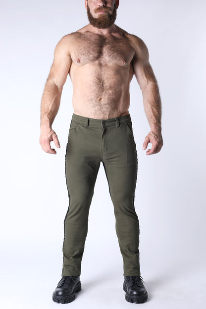 Brigade Twill Saddle Zipper Pant