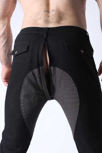 Brigade Twill Saddle Zipper Pant