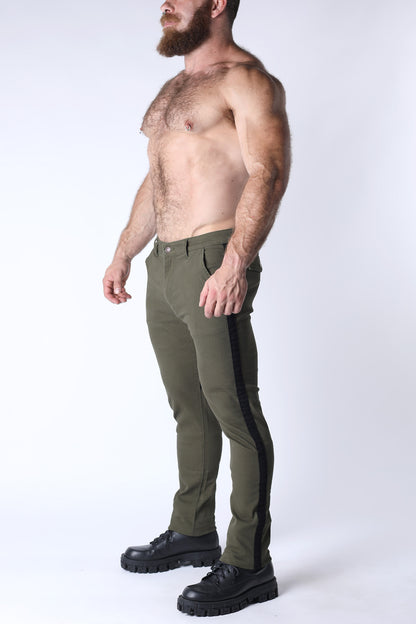Brigade Twill Saddle Zipper Pant