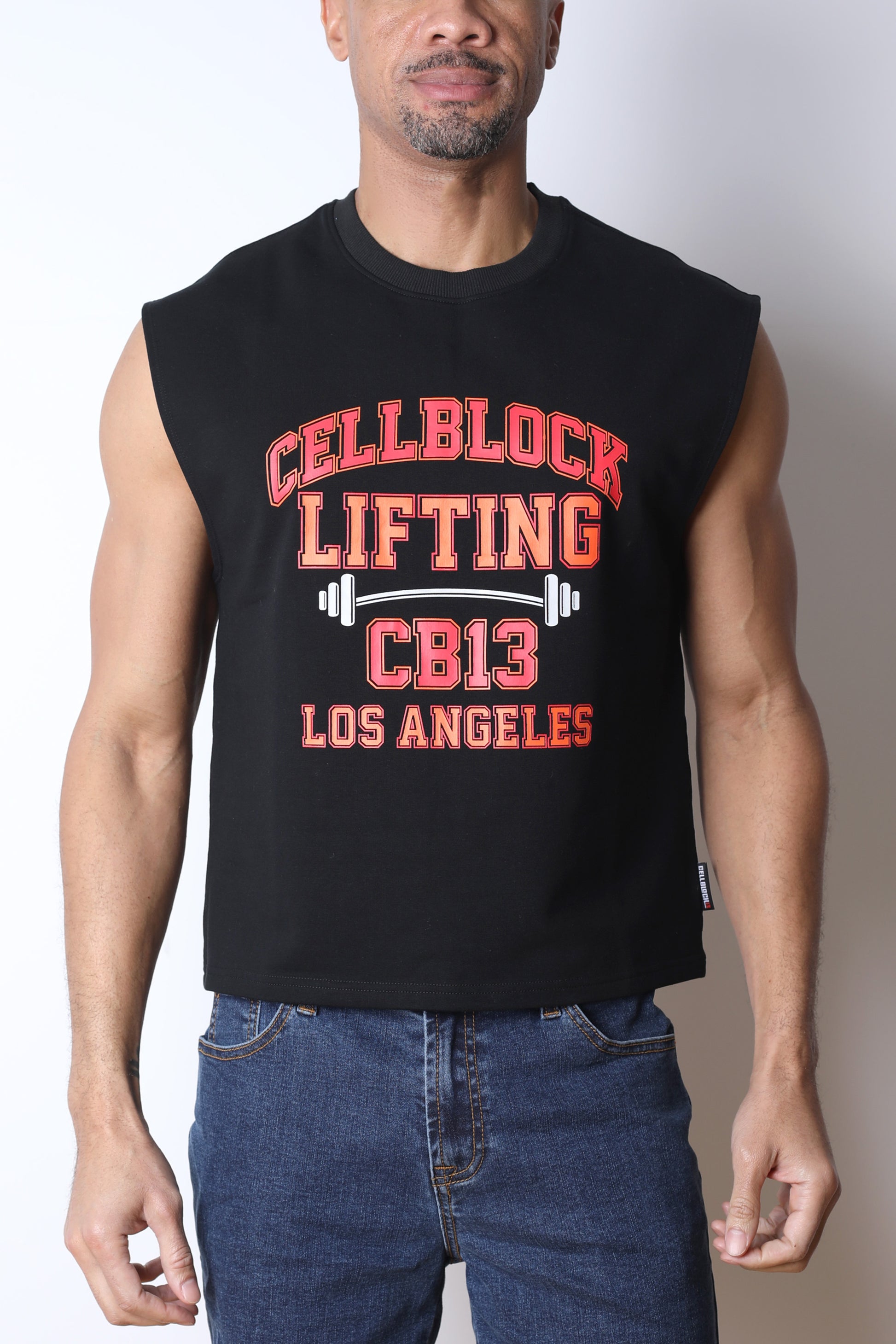 CB13 Lifting Club Cropped Tank (WHOLESALE) - TIMOTEO