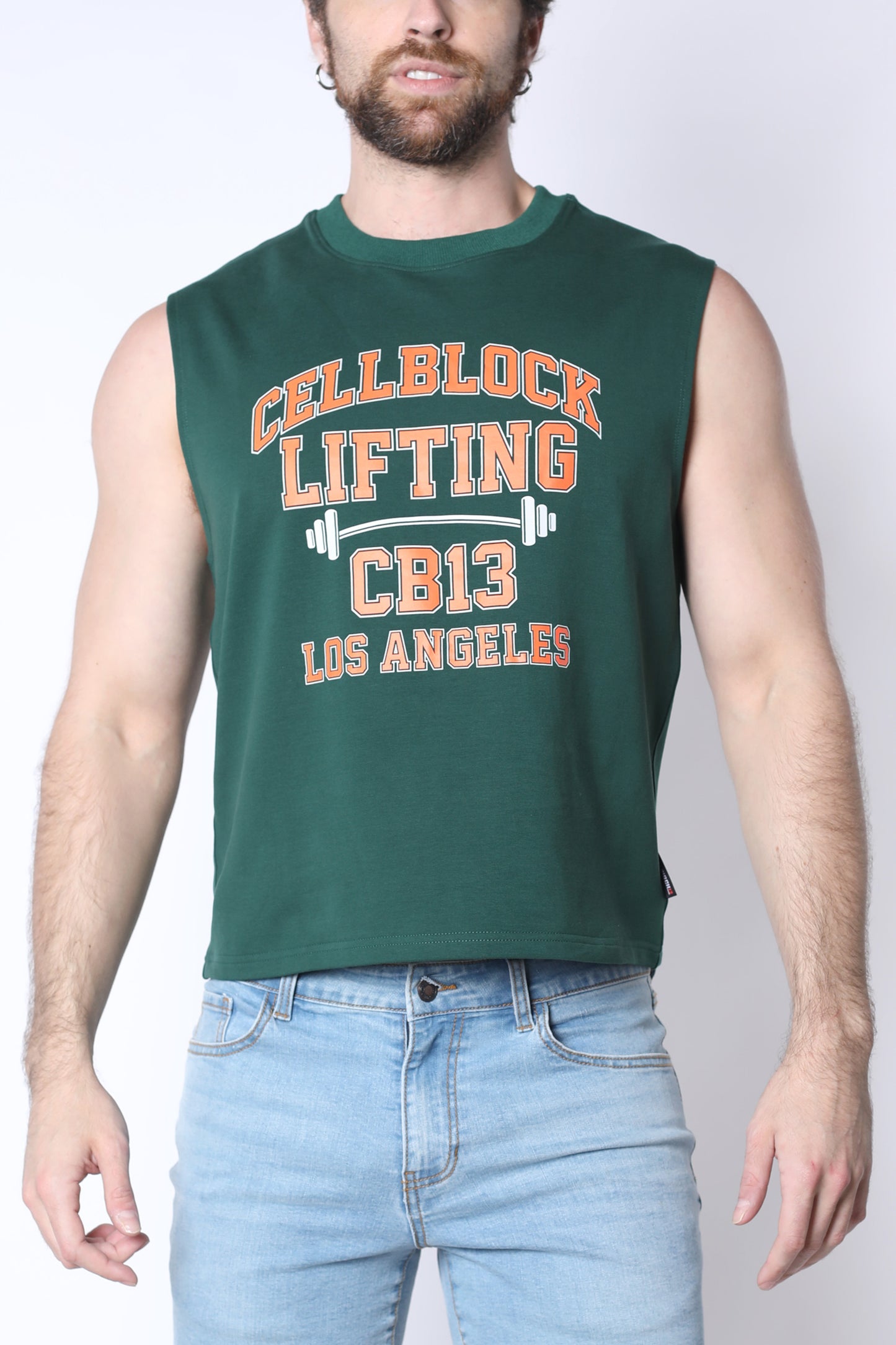 CB13 Lifting Club Cropped Tank (WHOLESALE) - TIMOTEO