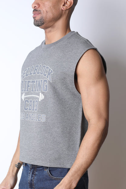 CB13 Lifting Club Cropped Tank (WHOLESALE) - TIMOTEO