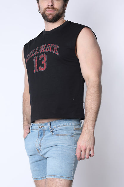 CB13 Sport Cropped Muscle Tank (WHOLESALE) - TIMOTEO