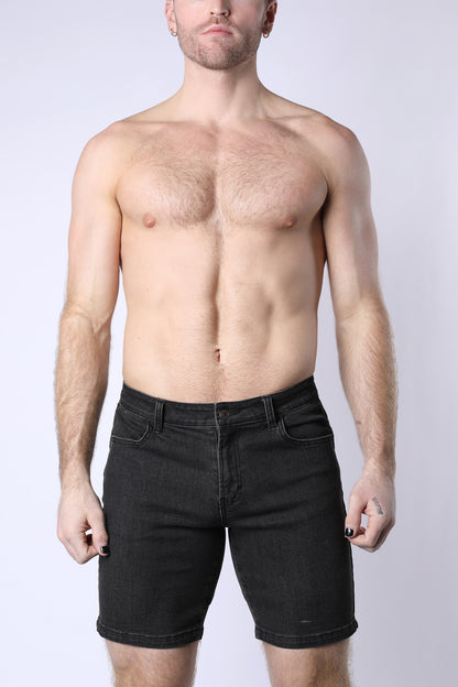 Castro Denim Zipper Short - TIMOTEO