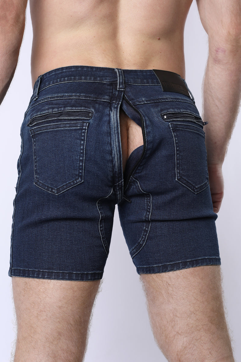 Castro Denim Zipper Short - TIMOTEO