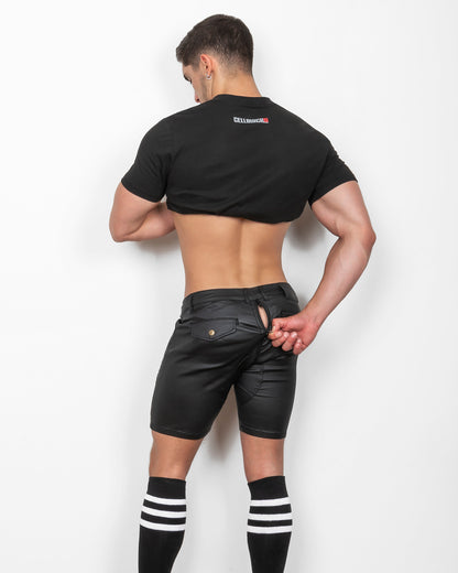 Slick Carpenter Zipper Short - TIMOTEO