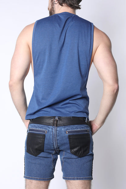 Field Goal Football Muscle Tank