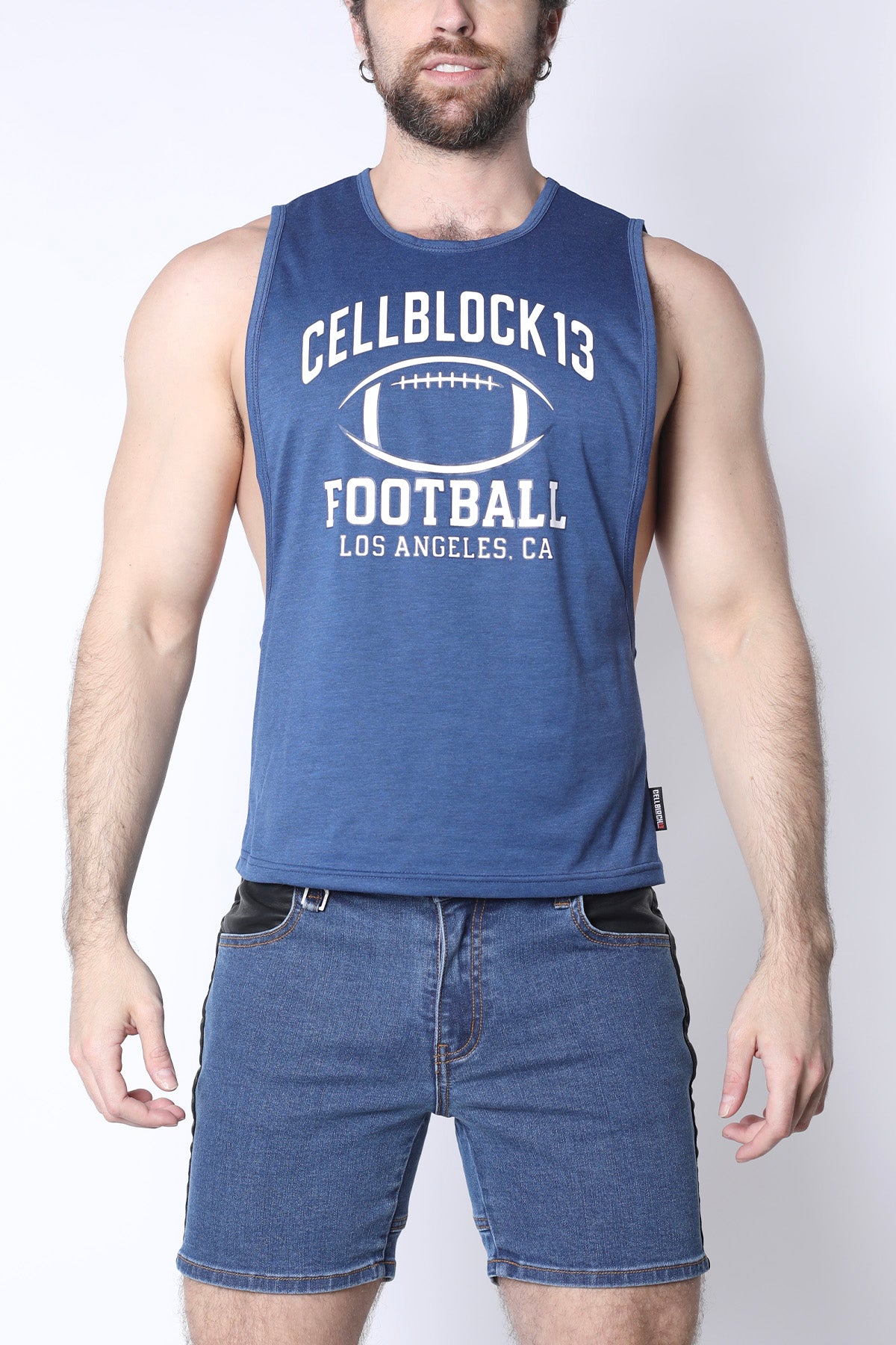 Field Goal Football Muscle Tank