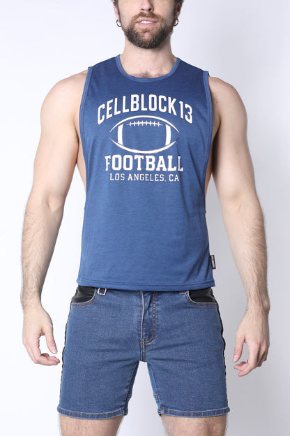 Field Goal Football Muscle Tank