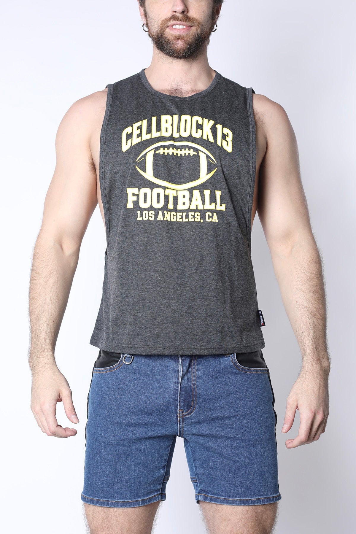 Field Goal Football Muscle Tank
