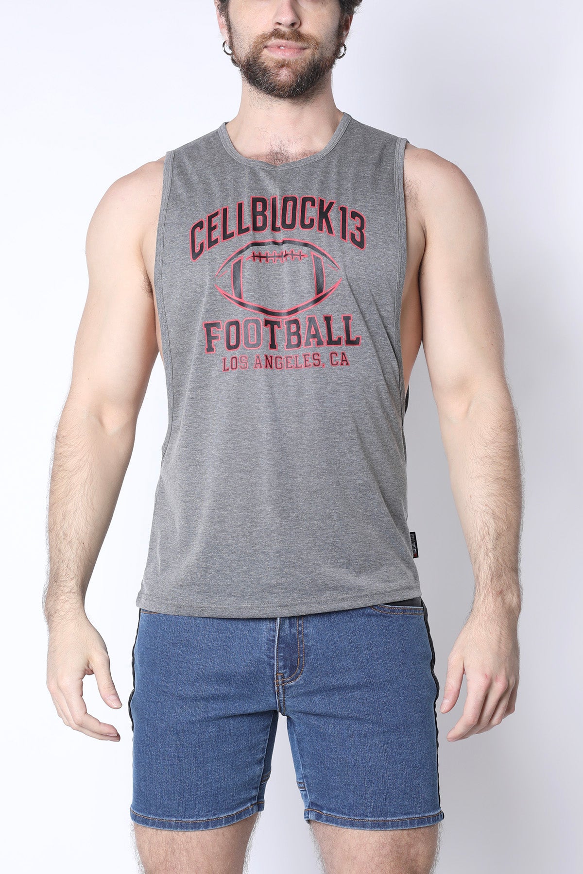 Field Goal Football Muscle Tank