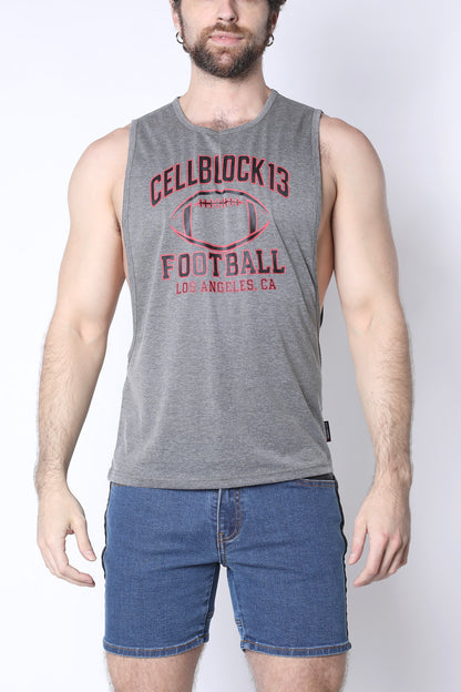 Field Goal Football Muscle Tank