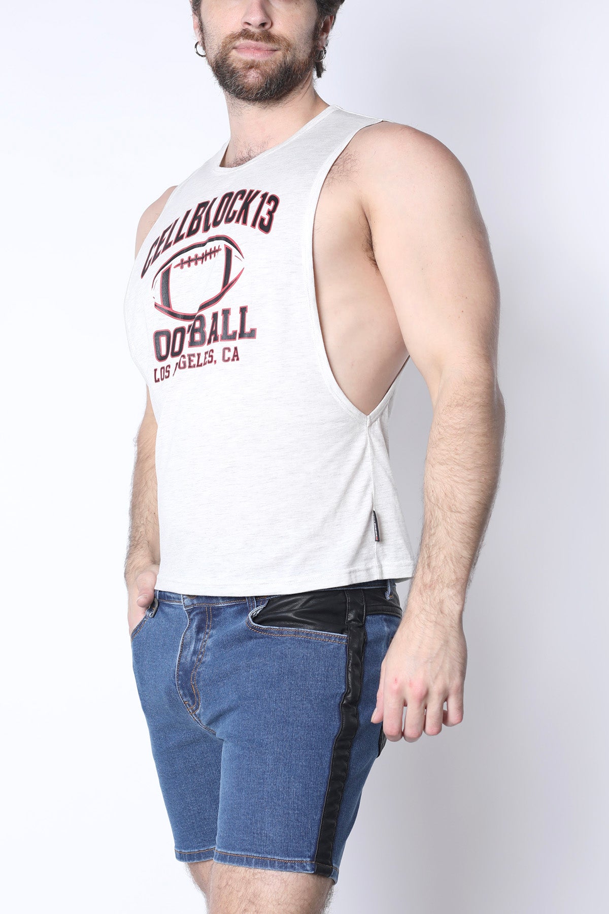 Field Goal Football Muscle Tank