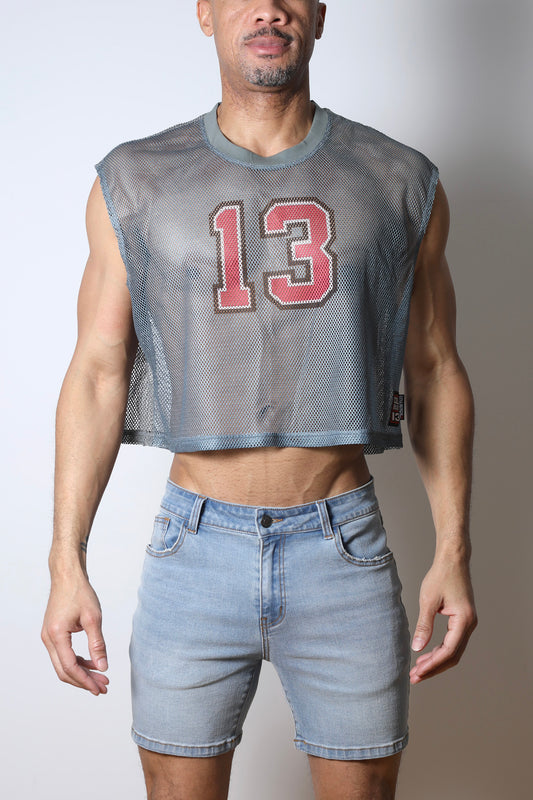 Field Goal 13 Mesh Muscle Tee