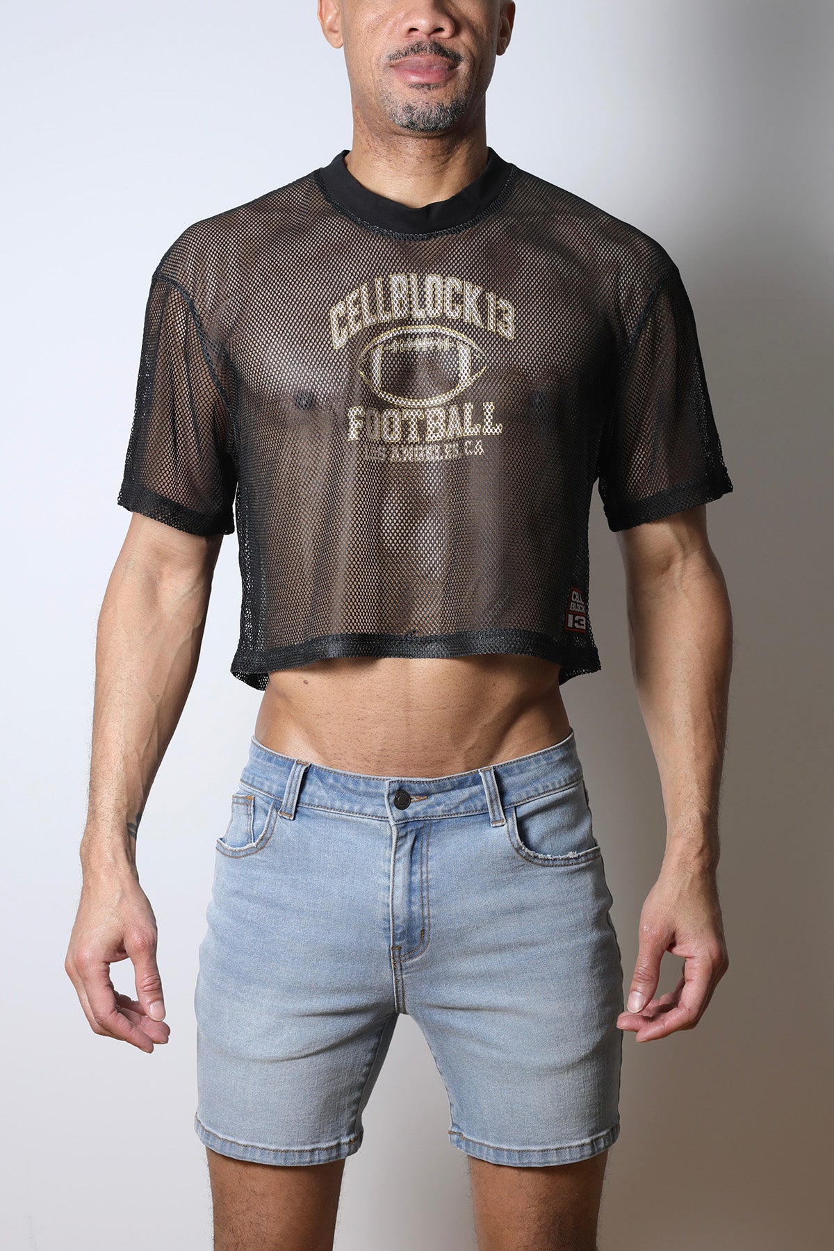 Field Goal Football Mesh Tee