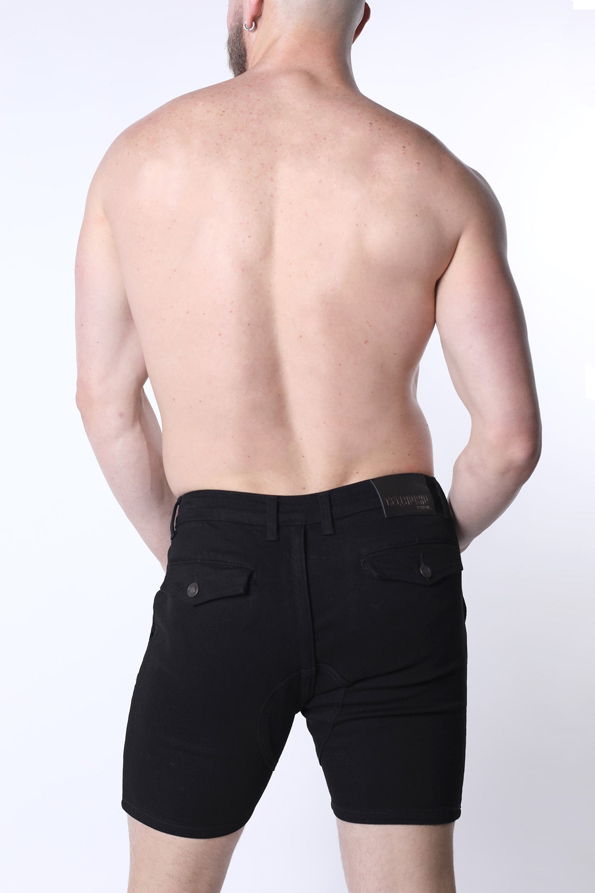 Full Court Denim Zipper Short (WHOLESALE) - TIMOTEO