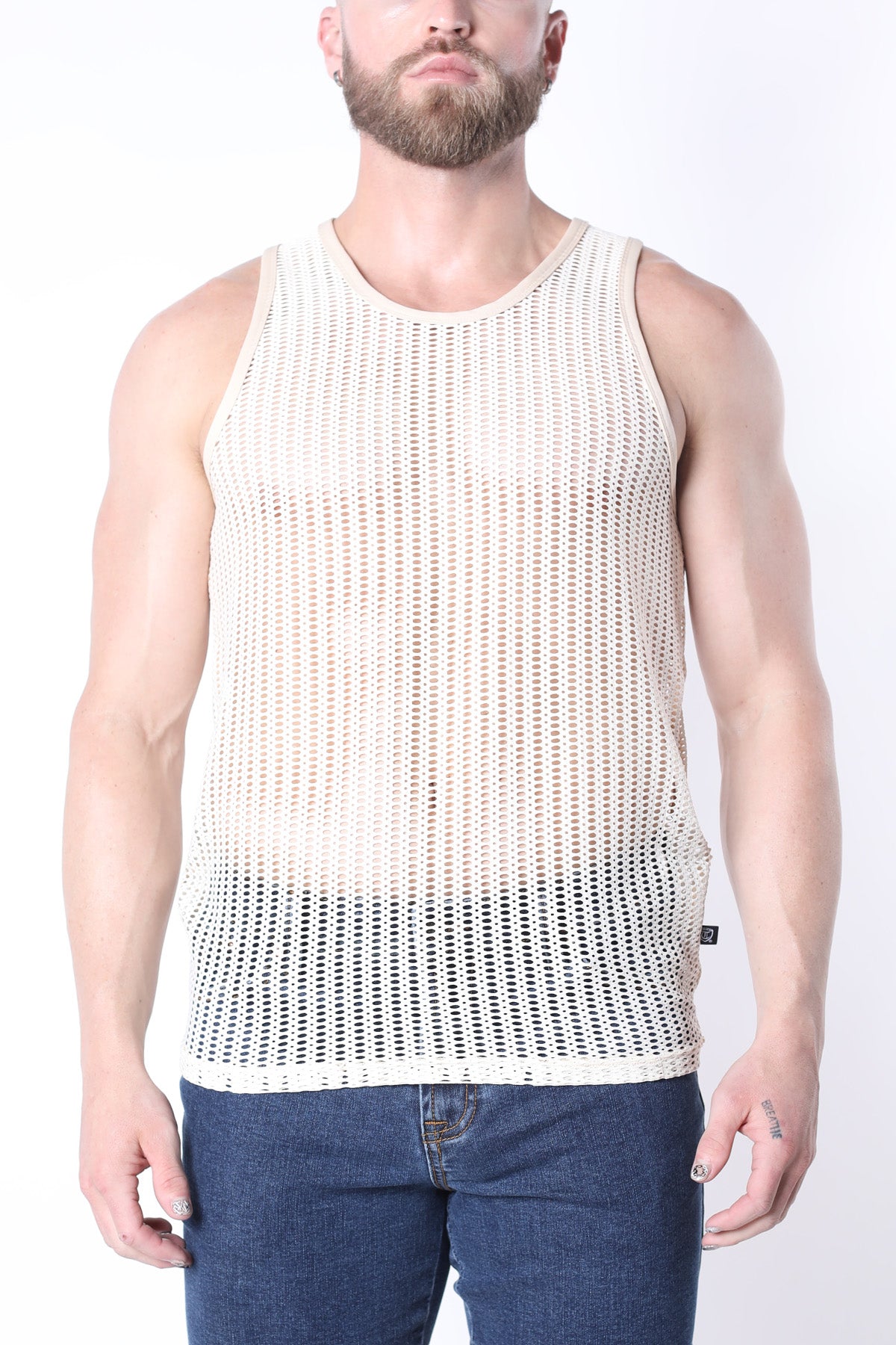 Hamptons Mesh Tank Top (Wholesale) - TIMOTEO