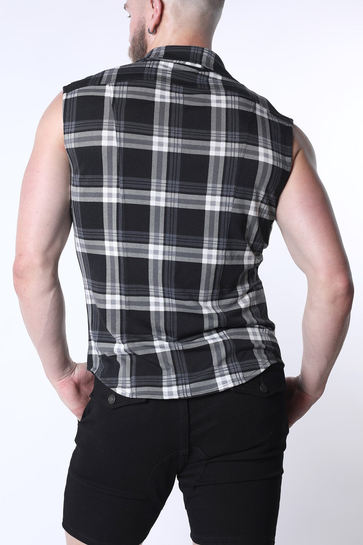 Lumber Jacked Sleeveless Shirt