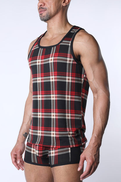 Lumber Jacked Tank Top