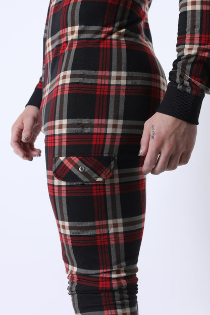 Lumber Jacked Union Suit