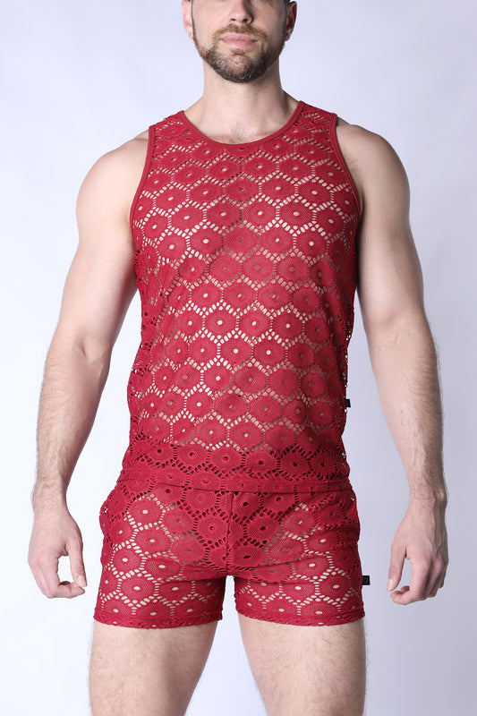 Palermo Mesh Tank Top - TIMOTEO