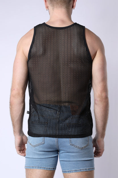 Palm Canyon Mesh Tank Top - TIMOTEO