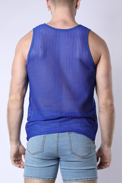 Palm Canyon Mesh Tank Top - TIMOTEO