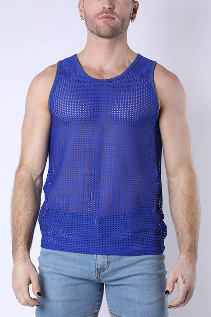 Palm Canyon Mesh Tank Top - TIMOTEO