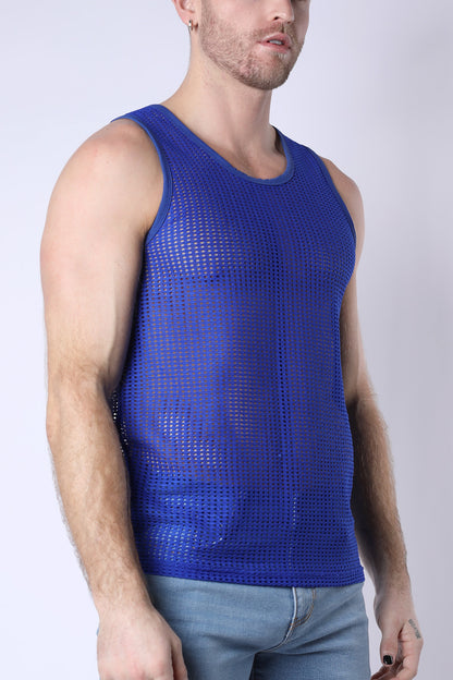 Palm Canyon Mesh Tank Top - TIMOTEO