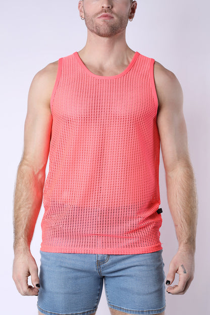 Palm Canyon Mesh Tank Top - TIMOTEO