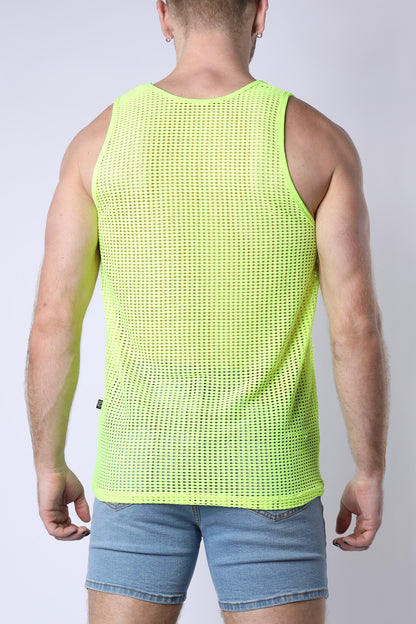 Palm Canyon Mesh Tank Top - TIMOTEO