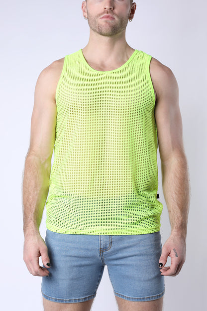 Palm Canyon Mesh Tank Top - TIMOTEO