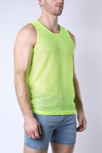 Palm Canyon Mesh Tank Top - TIMOTEO