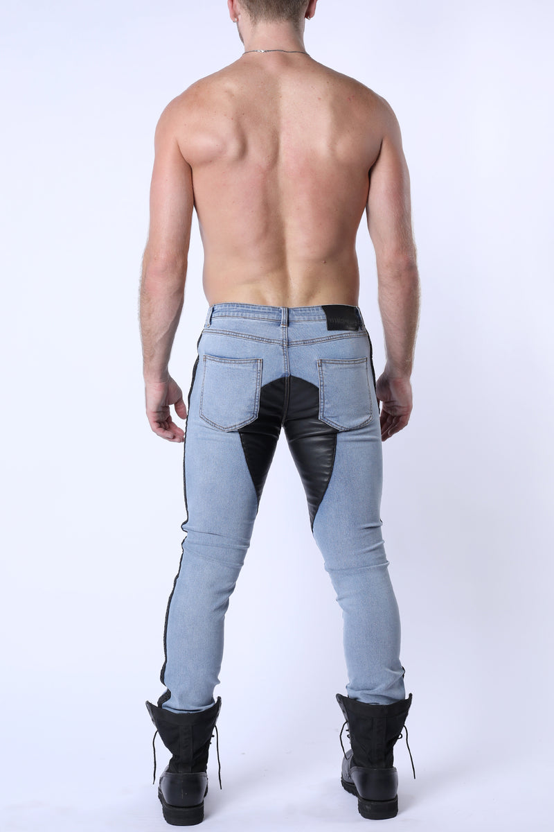 Saddle Denim Pant - TIMOTEO