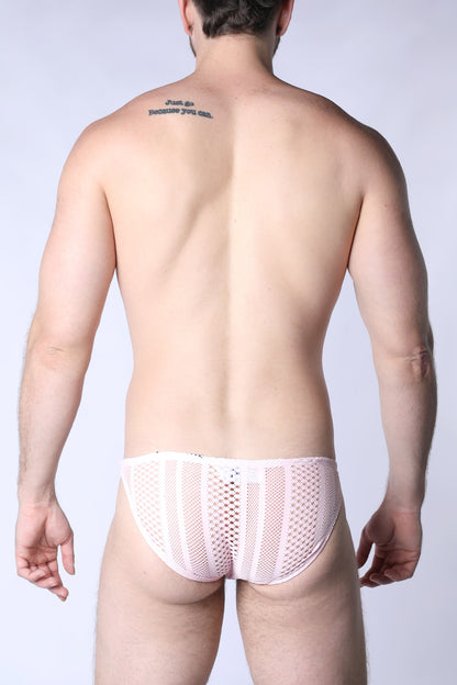 Sicily Crochet Low Rise Swim Brief