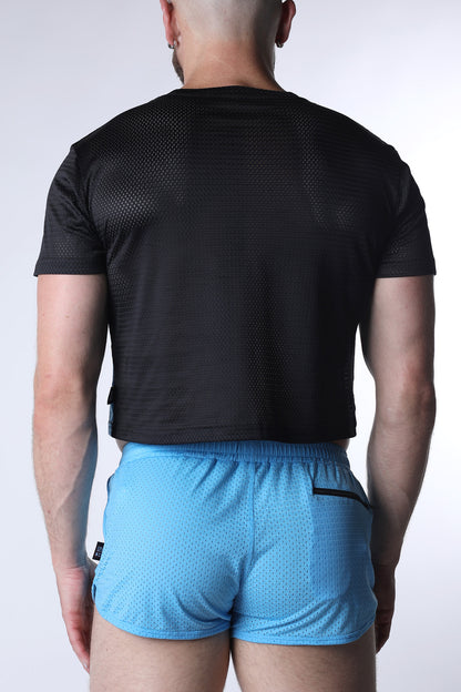 Starter Mesh Crop Tee (WHOLESALE) - TIMOTEO