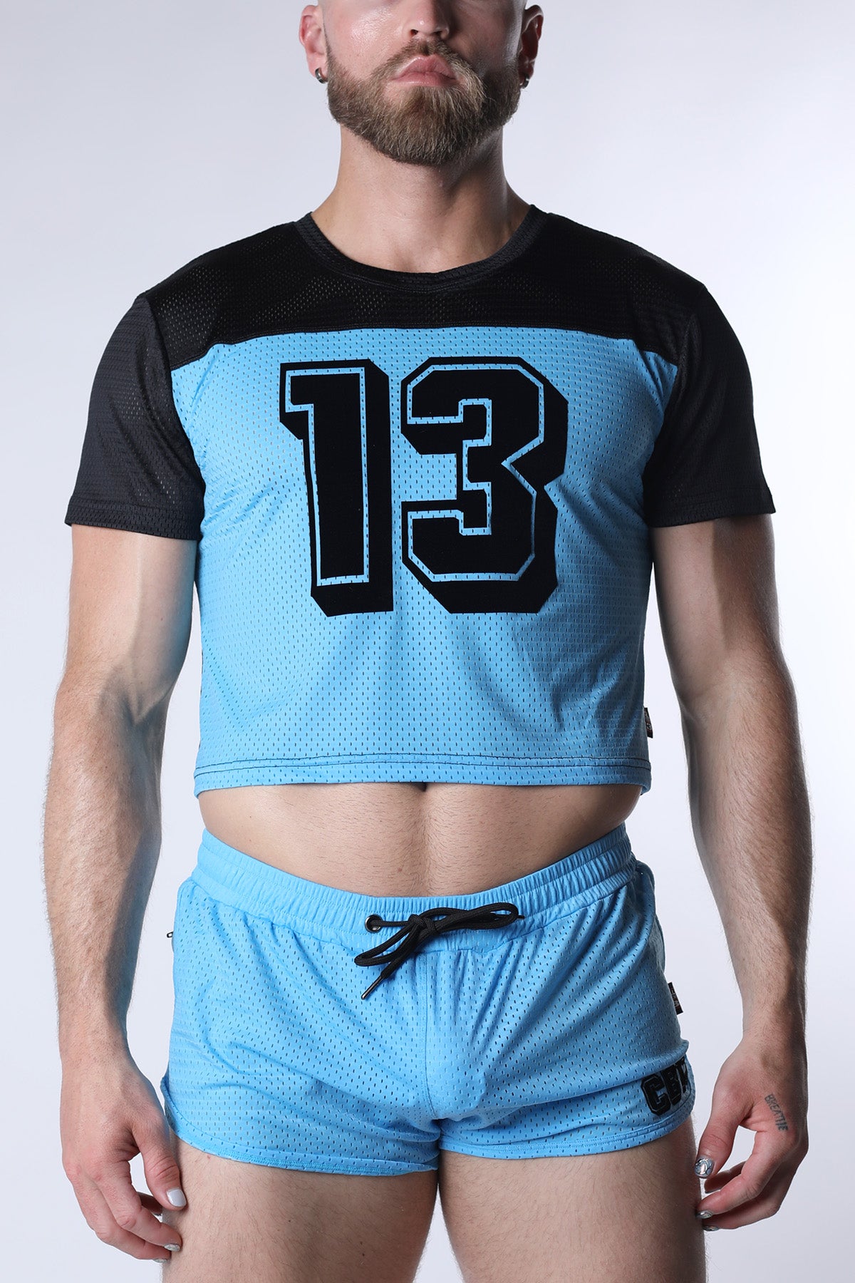Starter Mesh Crop Tee (WHOLESALE) - TIMOTEO