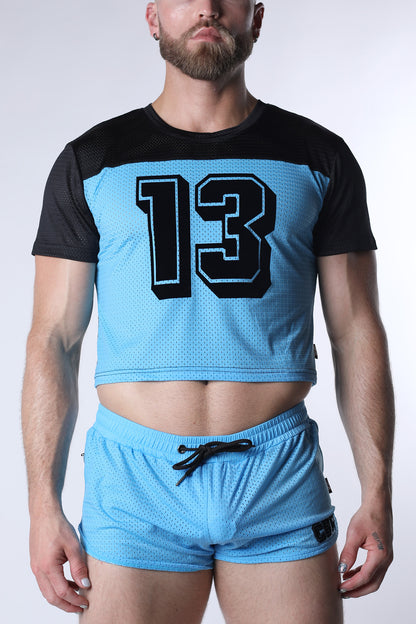 Starter Mesh Crop Tee (WHOLESALE) - TIMOTEO