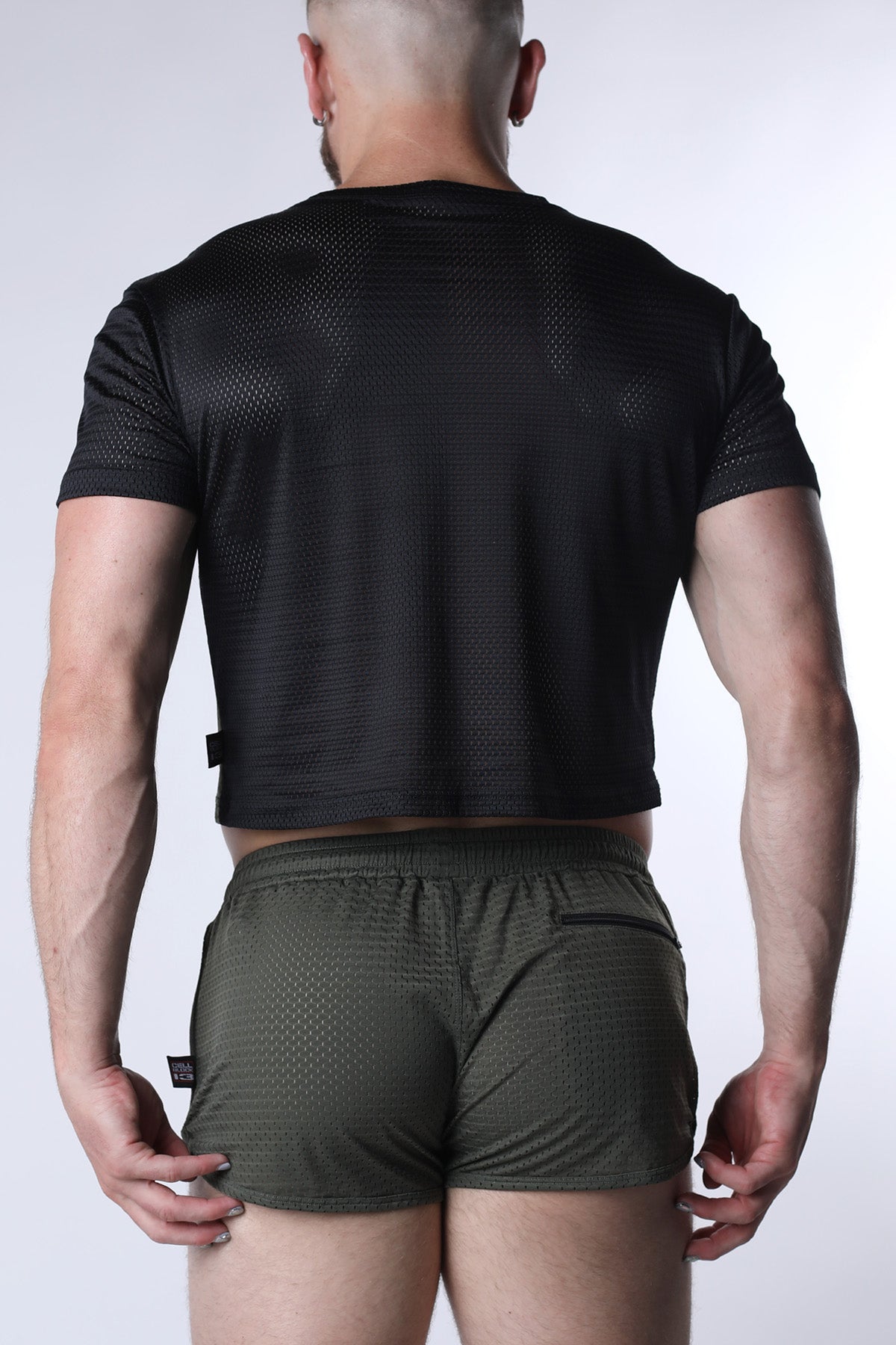 Starter Mesh Crop Tee (WHOLESALE) - TIMOTEO